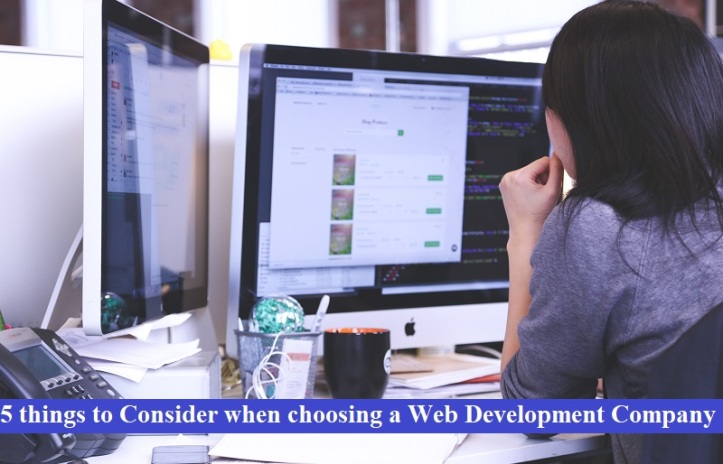 15 5 things to Consider when choosing a Web Development Company